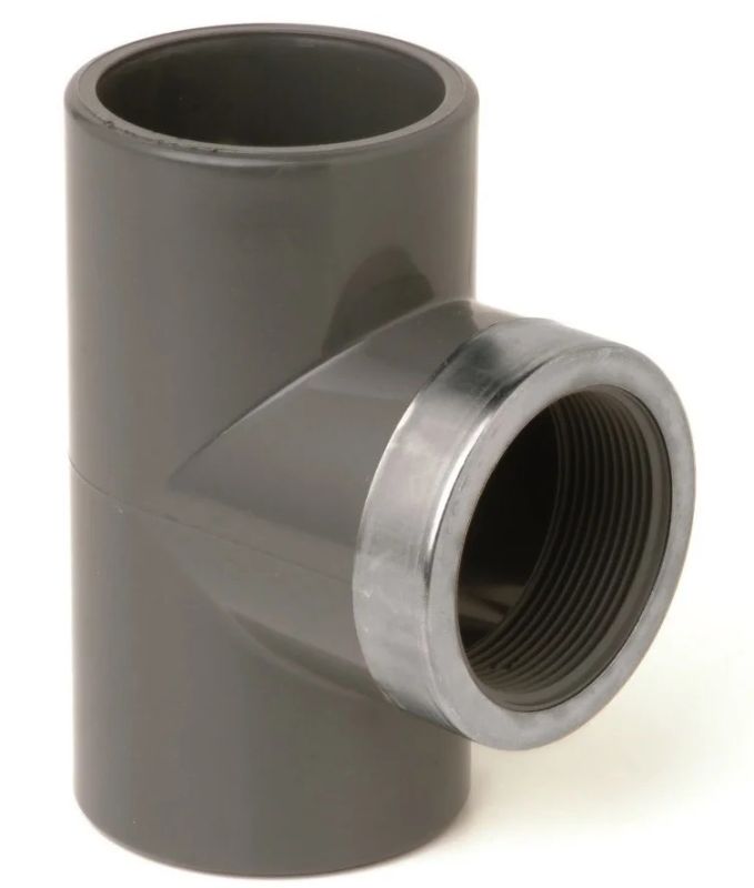 ТРОЙНИК 90 Д.25, ПЕРЕХОД УСИЛЕННЫЙ 3/4" М (45/B)