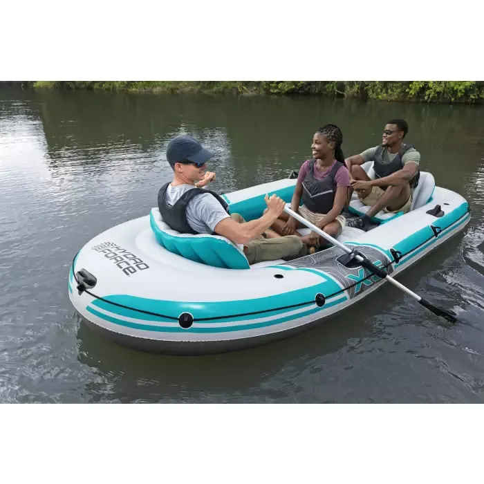 Надувная лодка "Adventure Elite X5 Raft Set" 364х166см, вёсла 62064, насос 62086, до 600кг