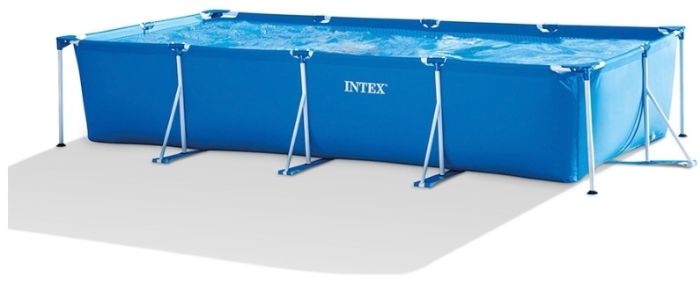 Каркасный прямоугольный бассейн 450х220х84см, 7127л, Intex, 28273