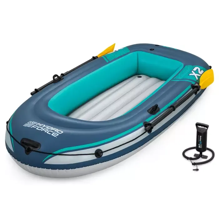 Надувная лодка "Trek X2 Raft Set" 232х118см, вёсла 62015, насос 62002, до 250кг