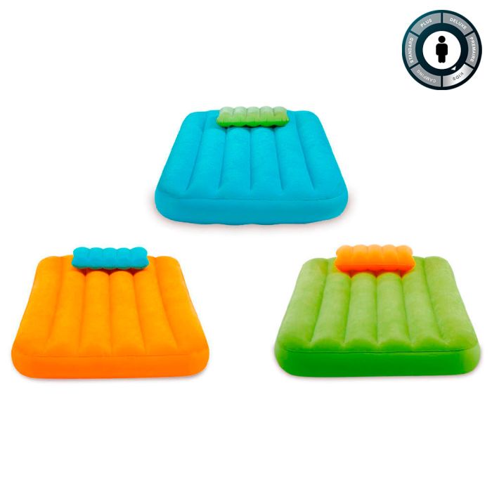 Детский надувной матрас 88х157х18см "Cozy Kids Airbed" 3 цвета