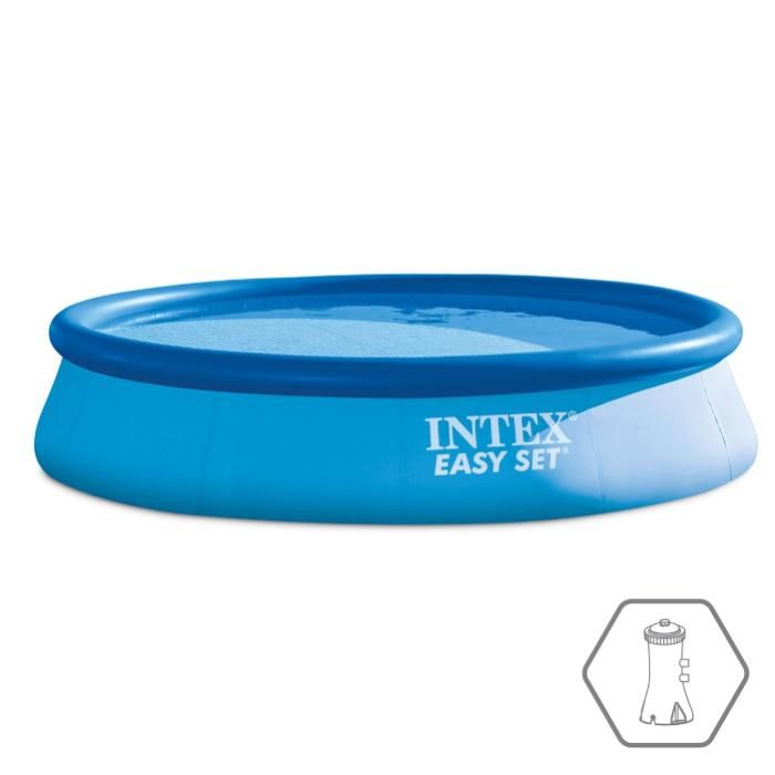 Бассейн Easy Set 396х84см, 7290л, фил.-насос 2006л/ч, Intex, 28142