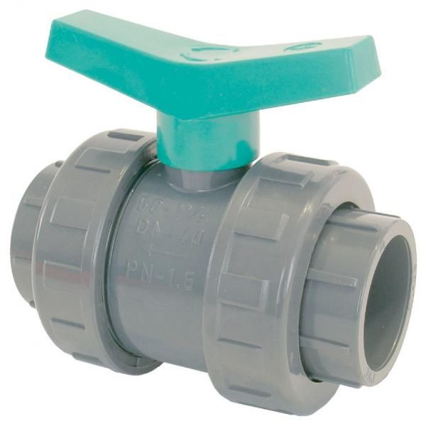 ШАРОВЫЙ КРАН Д.25 (HDPE-EPDM) (48/N)
