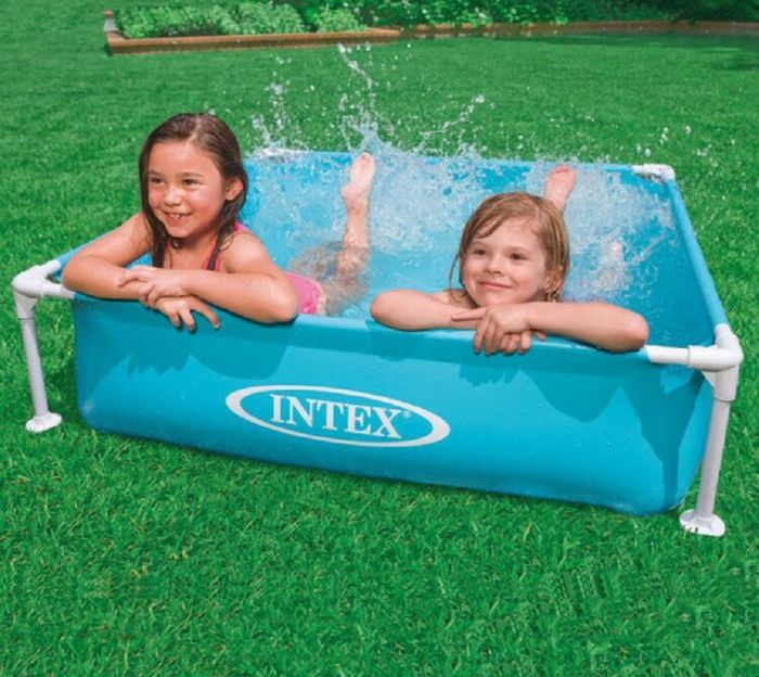 Каркасный бассейн Mini Frame 122х122х30см, 342л, от 2 лет, Intex, 57173