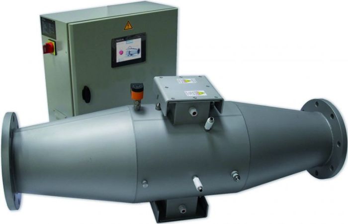 УФ установка MPL030 EL 1kW датчик потока 50 м3/ч 60 мДж/см2 1х1 кВт