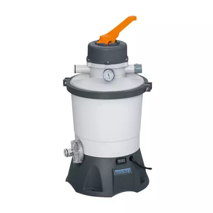 Каркасный бассейн Power Steel 404х201х100см, 6478л, песч.фил.-нас. 2006л/ч, лестница, попл.-дозатор, Bestway, 56442 BW