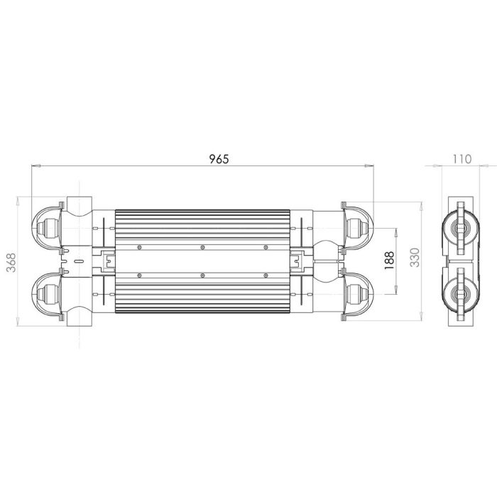 Ультрафиолетовая установка Elecro Spectrum Hybrid UV+HO SH-110