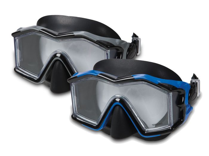 Маска для плавания "Silicone Explorer Pro" 2 цвета, от 14 лет