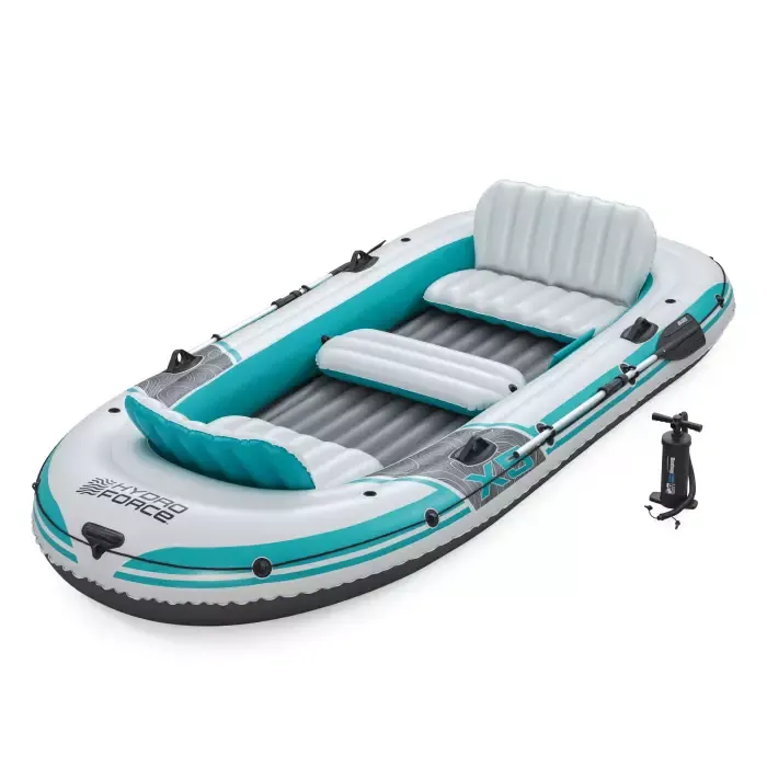 Надувная лодка "Adventure Elite X5 Raft Set" 364х166см, вёсла 62064, насос 62086, до 600кг