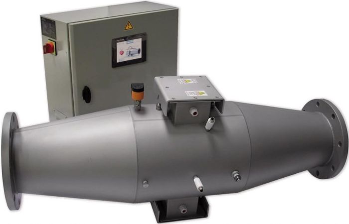 УФ установка MP340 TS 675 м3/ч 60 мДж/см2 3х3 кВт