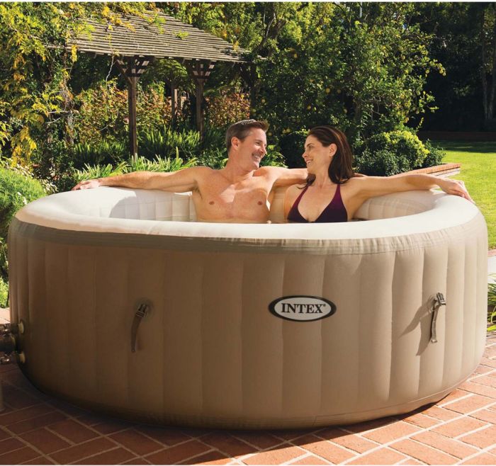 СПА-бассейн 165/216х71см "Bubble Massage" 1098л., круглый, аэромассаж