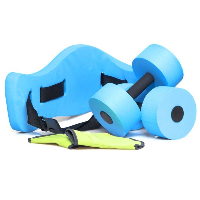 Комплект Kokido Aqua Fitness (2 гантели, пояс, перчатки)