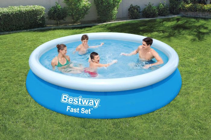 Бассейн с надувным бортом 366х76 см, 5377 л, Bestway, 57273/57032 BW