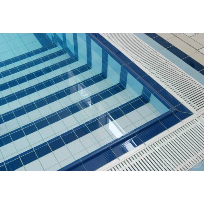 Плитка керамическая голубая AquaViva 244х119х9мм