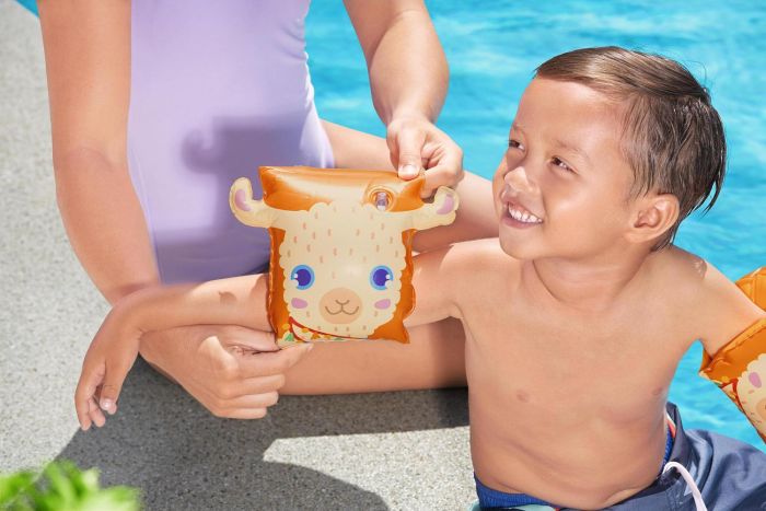 Нарукавники 23х15см "Маленькая Лама" 3-6 лет