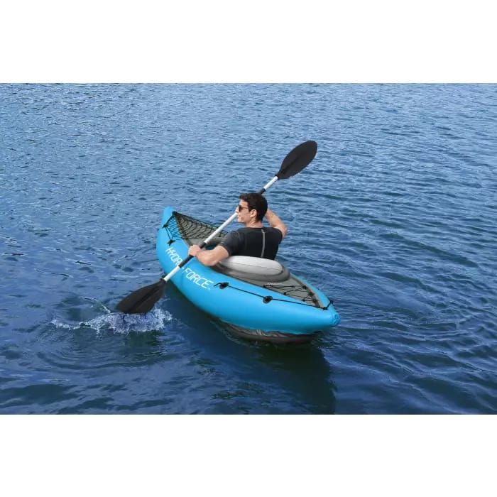 Надувной каяк "Cove Champion X1" 275x81см, алюм.весло 230см, насос, до 120кг