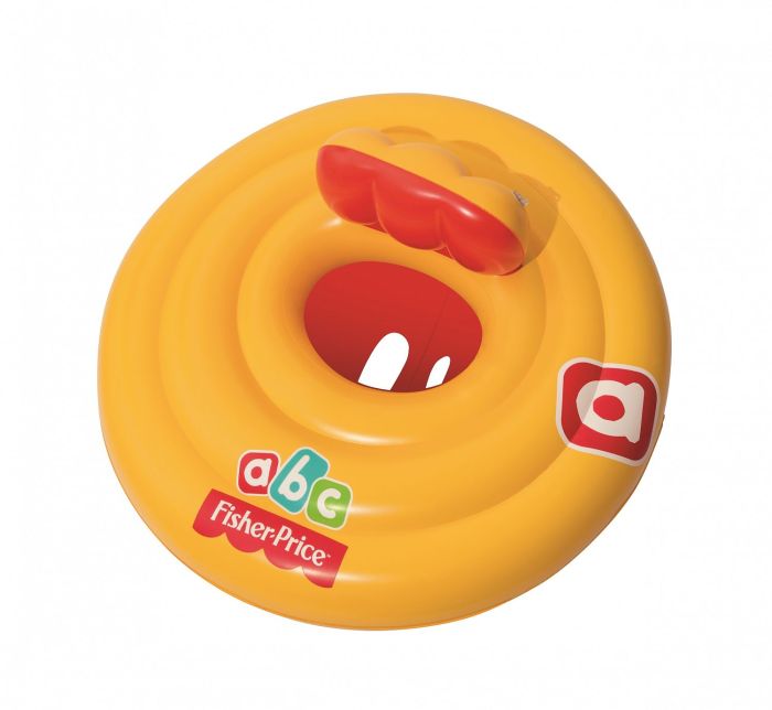 Надувные водные ходунки 69см "Fisher Price" со спинкой, до 1 года