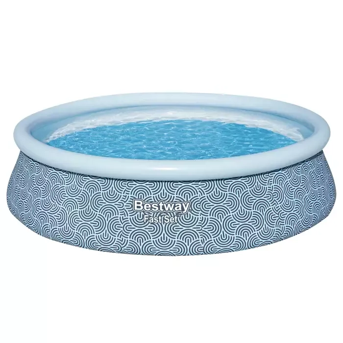 Бассейн Fast Set 457х107см, 12362 л, фил.-насос 2006л/ч, лестн., Bestway, 57372 BW
