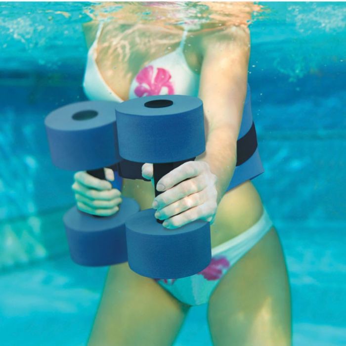 Комплект Kokido Aqua Fitness (2 гантели, пояс, перчатки)