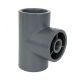 ТРОЙНИК 90 Д.63, ПЕРЕХОД 1 1/4" М (45/H)