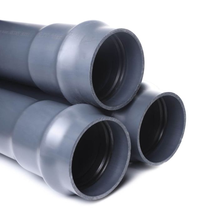 Труба Aquaviva НПВХ SDR26 d225*8.6 L-6160 (поштучно)