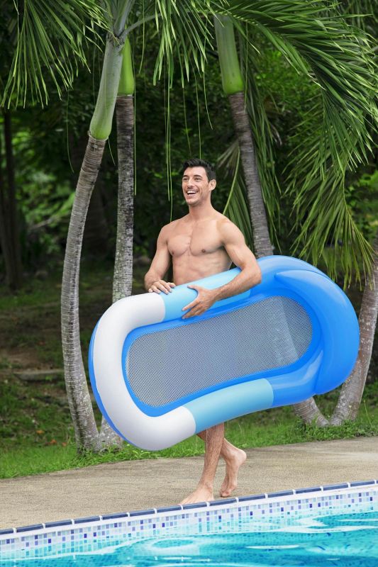 Надувной матрас-гамак для плавания 160х84см "Aqua" до 90кг