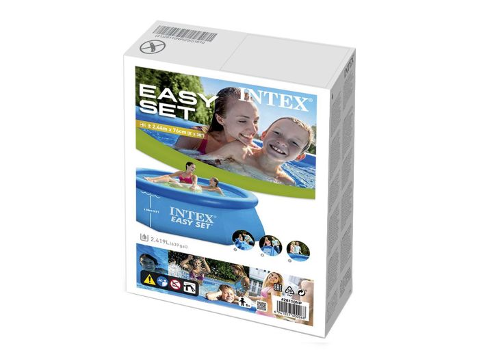 Бассейн Easy Set 244х76см, 2419л, Intex, 28110