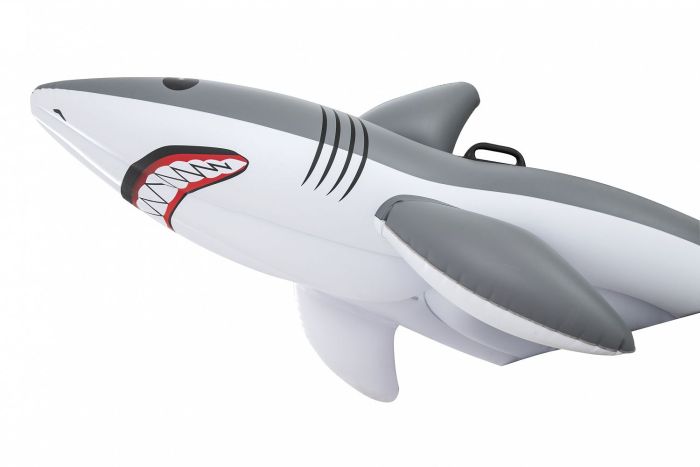 Надувная игрушка-наездник "Акула", 254х122см