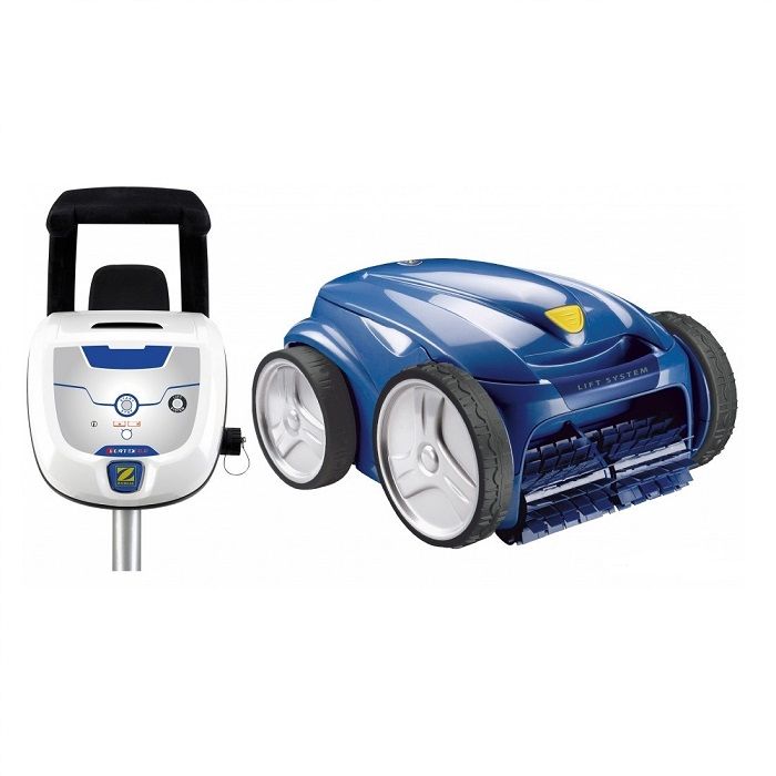 Робот-очиститель Vortex PRO RV4400, кабель 18 м, 16 м3/ч, 150 Вт, 30 В DC, 43 X 48 X 27 см, тележка