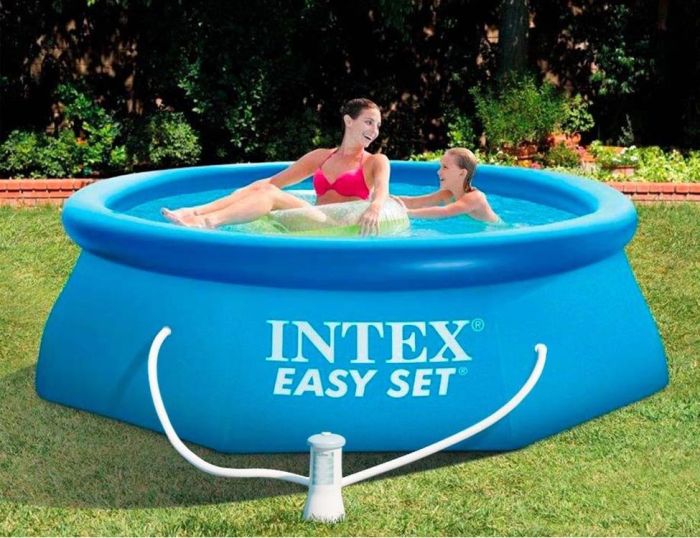 Бассейн Easy Set 244х76см, 2419л, фил.-насос 1250л/ч, Intex, 28112