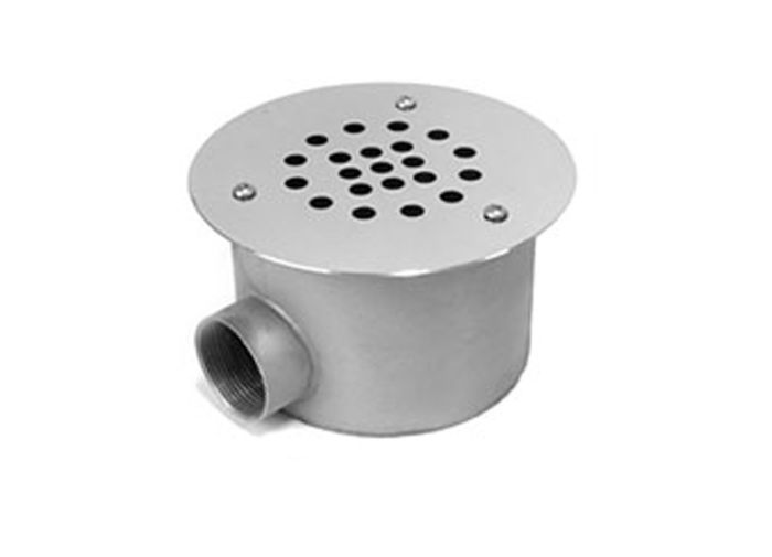 Донный слив Д155 мм 1 1/2" (плитка) из 316 стали