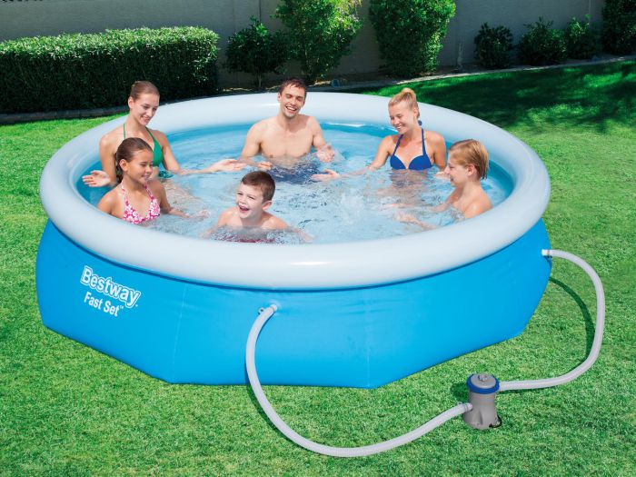 Бассейн Fast Set 305х76см, 3800л, фил.-насос 1249л/ч, Bestway, 57270 BW