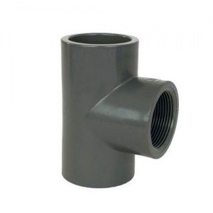 ТРОЙНИК 90 Д.75, ПЕРЕХОД 2 1/2" М (27/H)
