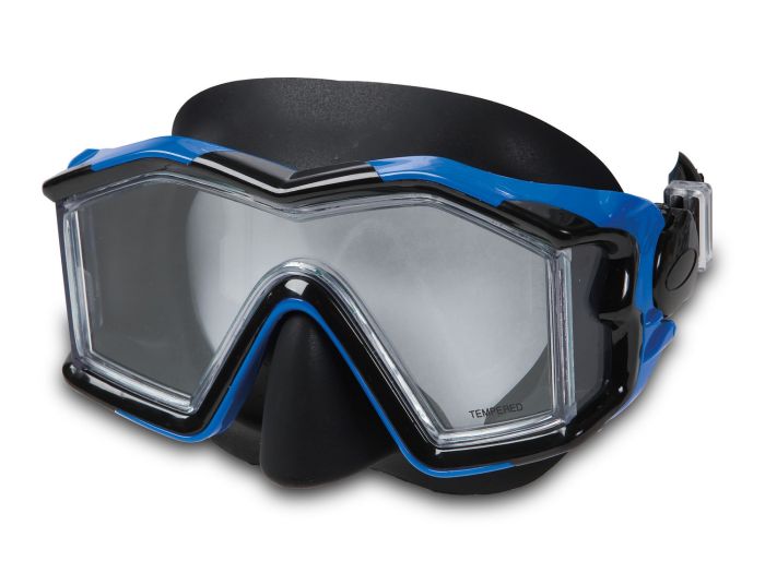 Маска для плавания "Silicone Explorer Pro" 2 цвета, от 14 лет