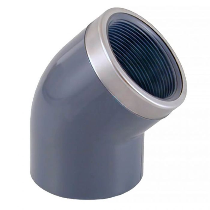 УГОЛ 45 Д.40, ПЕРЕХОД УСИЛЕННЫЙ 1 1/4" М (120/D)