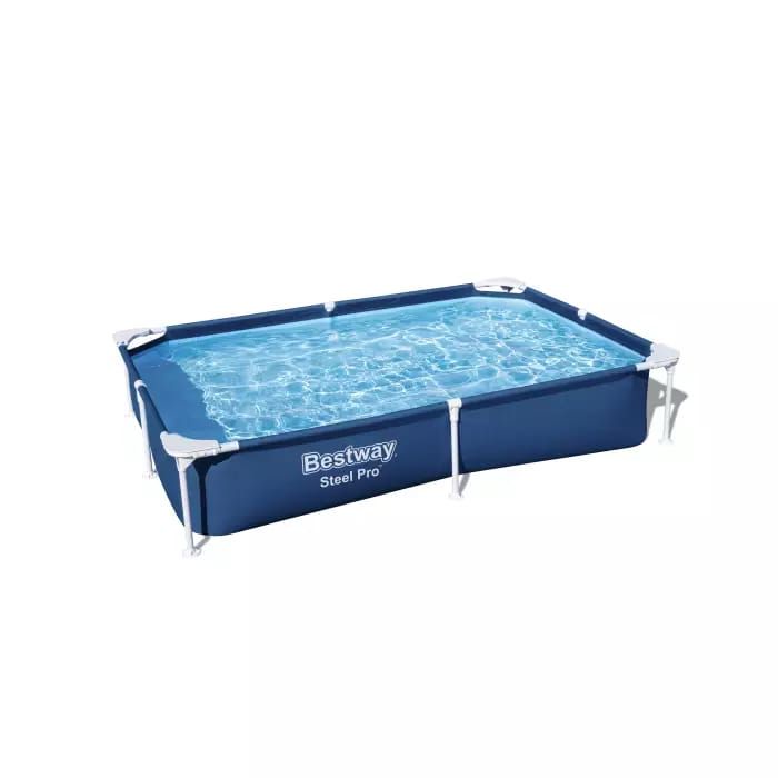 Каркасный бассейн Steel Pro 221х150х43см, 1200л, Bestway, 56401 BW