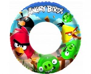 Надувной круг 56см "Angry Birds"