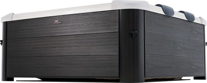 СПА-бассейн 180х180х65см "Oslo Plus", квадратный, гидромассаж, аэромассаж.(4 коробки A.B.C.D)