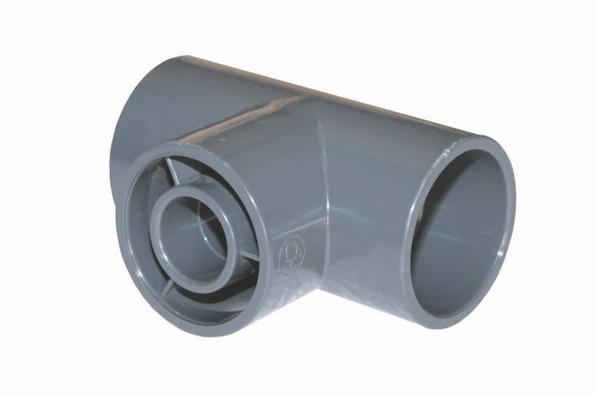 ТРОЙНИК 90 Д.50, ПЕРЕХОД 1 1/4" М (76/H)