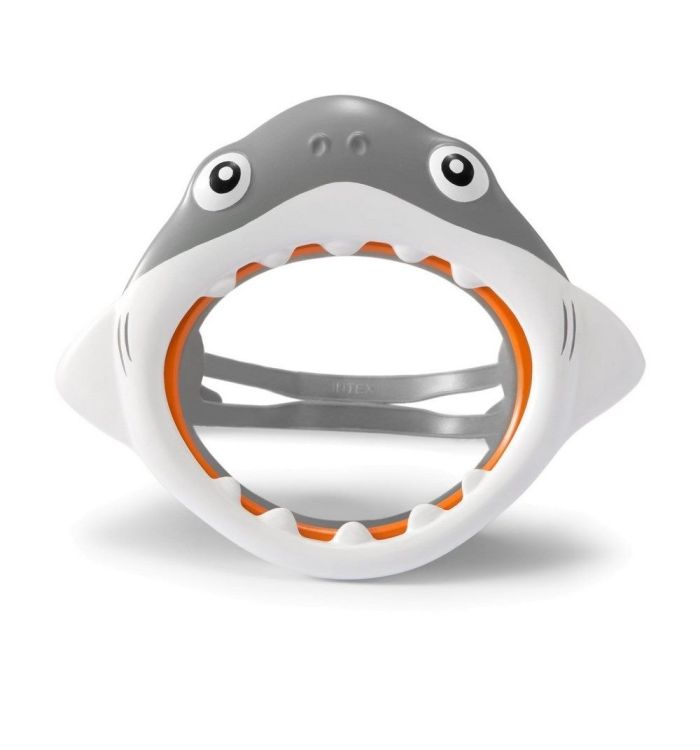 Комплект для плавания "Shark fun" (55915, 55922) 3-8 лет