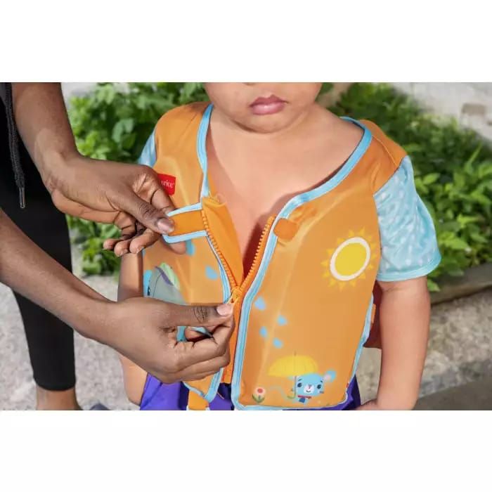 Жилет для плавания "Fisher Price" с рукавами, с пенопл. встав., 11-18кг, 1-3 лет