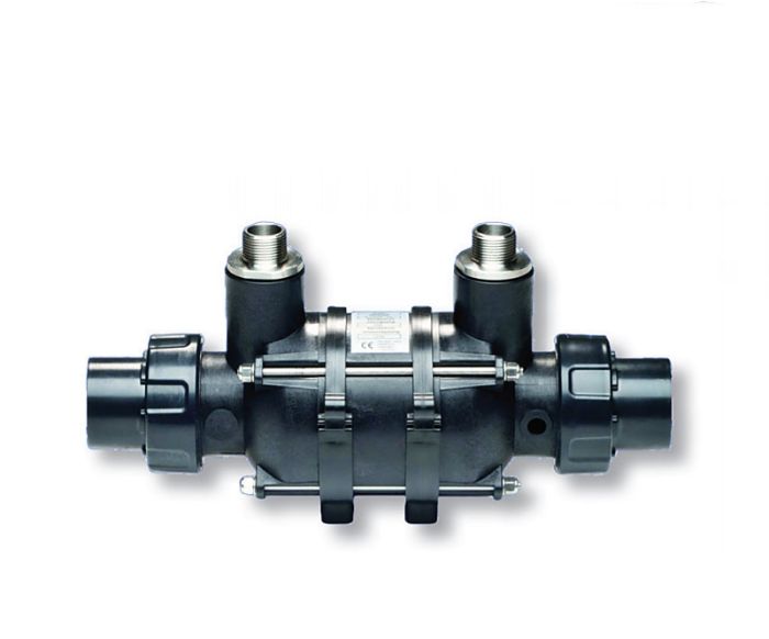 Теплообменник D-KWT-VA 25, пластик, гофр.спираль из нерж.стали 25 кВт