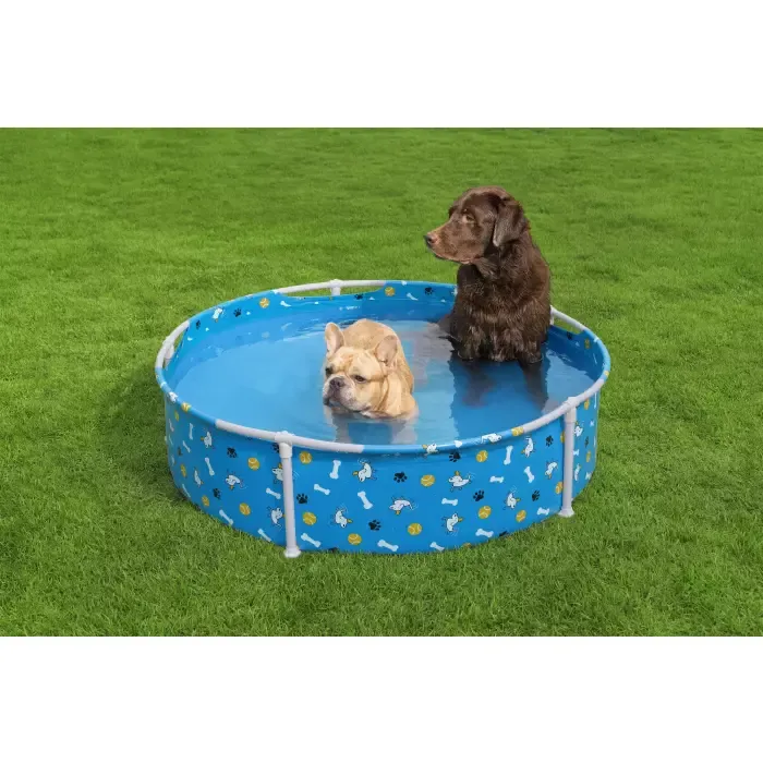 Каркасный бассейн для животных 122х30,5см "Fetchin' Fun Pet Play Pool"