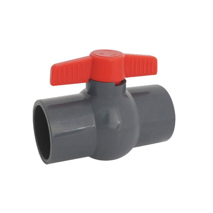 Кран шаровый ПВХ (неразборный) 63mm