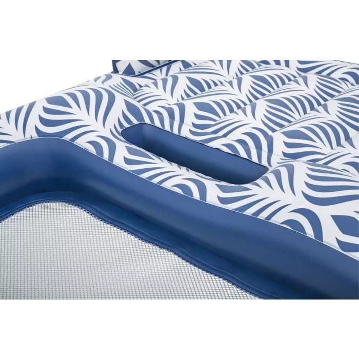 Надувной матрас-плот для плавания 204х188см "Comfort Plush Double" для двоих, до 180кг