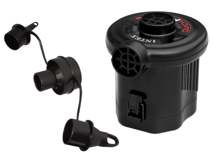 Насос электрический на батарейках (6шт х тип C) "Quick-Fill Battery" 420л/м, 3 насадки в комплекте