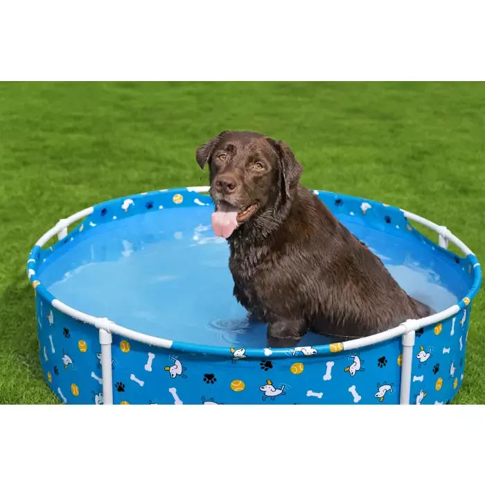Каркасный бассейн для животных 122х30,5см "Fetchin' Fun Pet Play Pool"
