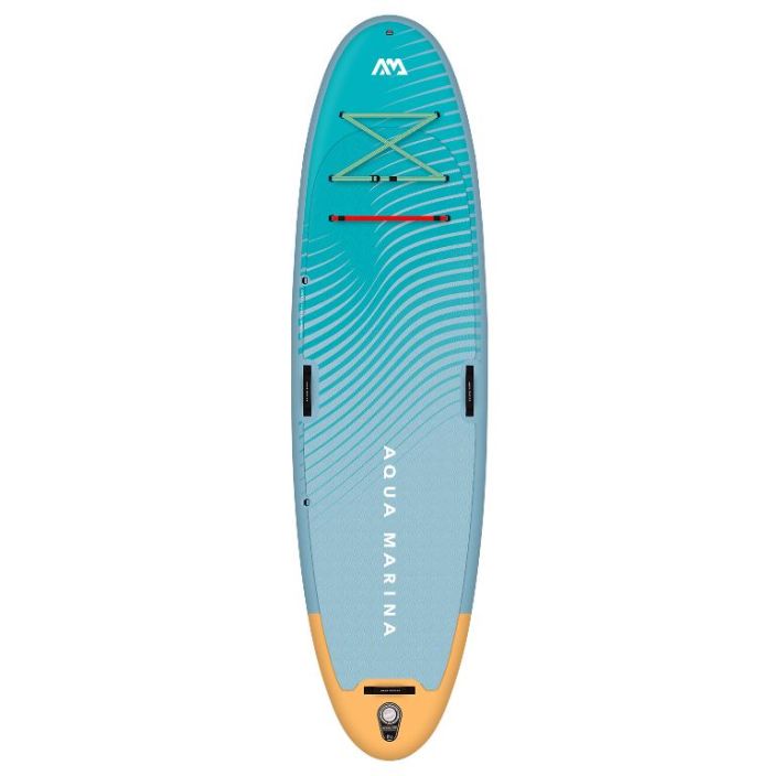 SUP-доска для йоги "Dhyana Summer Vacation" 325х87х15см, насос, весло с держ., лиш, киль, ремнабор