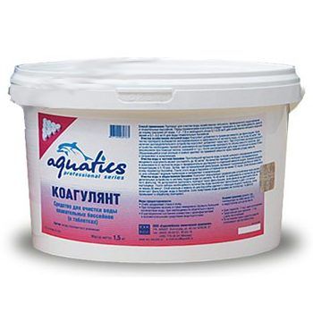 ТМ "Акватикс" Коагулянт табл. 25 г 4 кг
