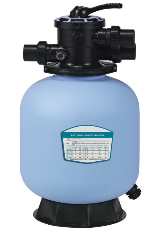 Фильтр P-DG Д450 пластиковый с верхним вентилем 1 1/2"